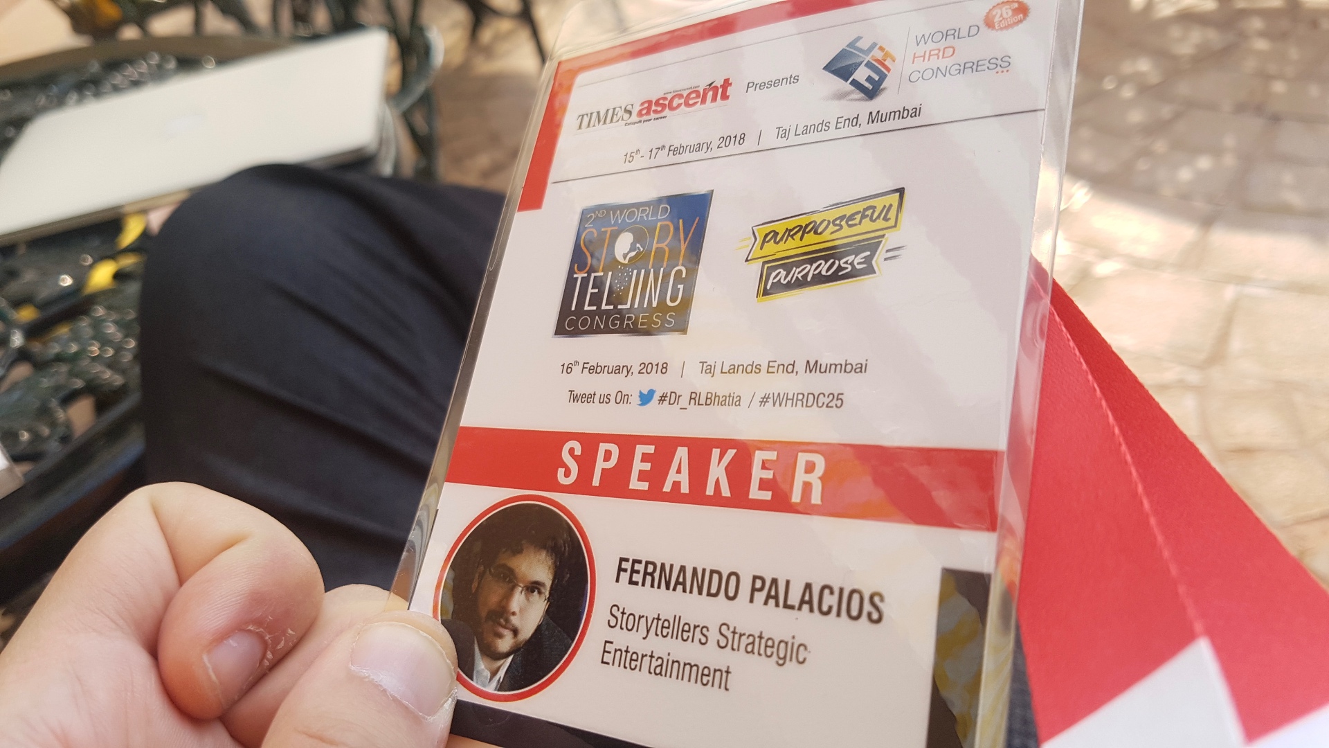 Fernando Palacios, showrunner e storyteller, em momento autoral